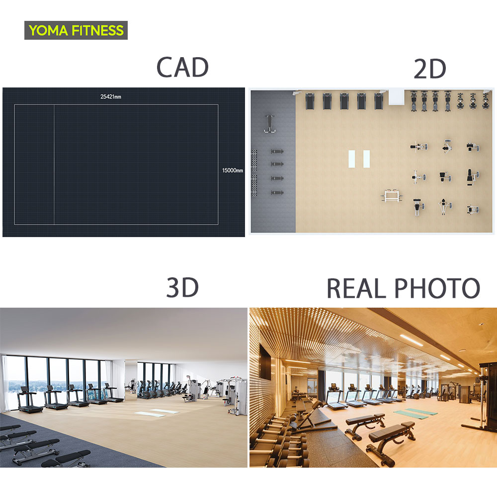 Guangzhou Set di attrezzature  - Health Wellness Center recensione e prezzo