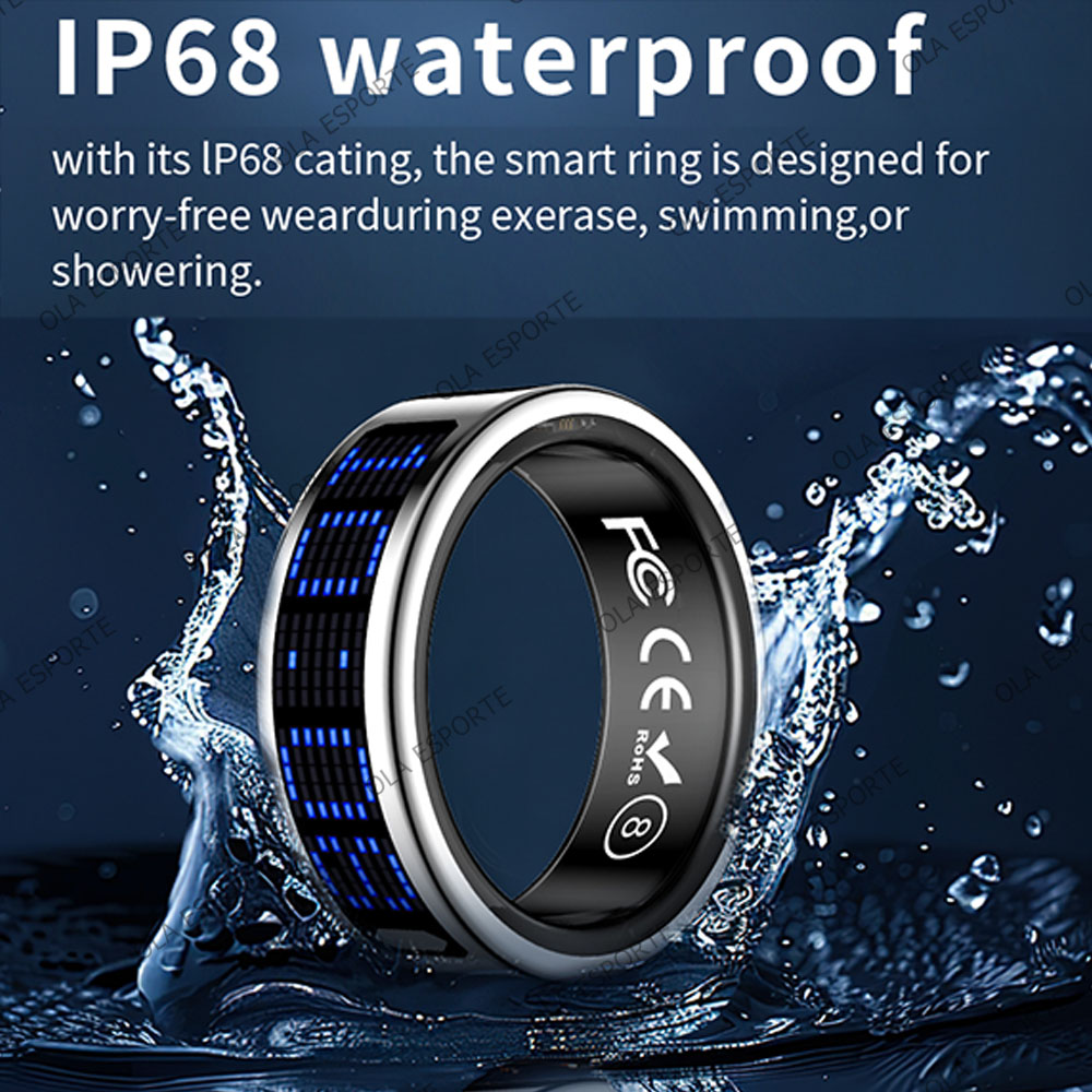 SR16 Smart Ring 3D Display a L - Blood Oxygen Monitor recensione e prezzo