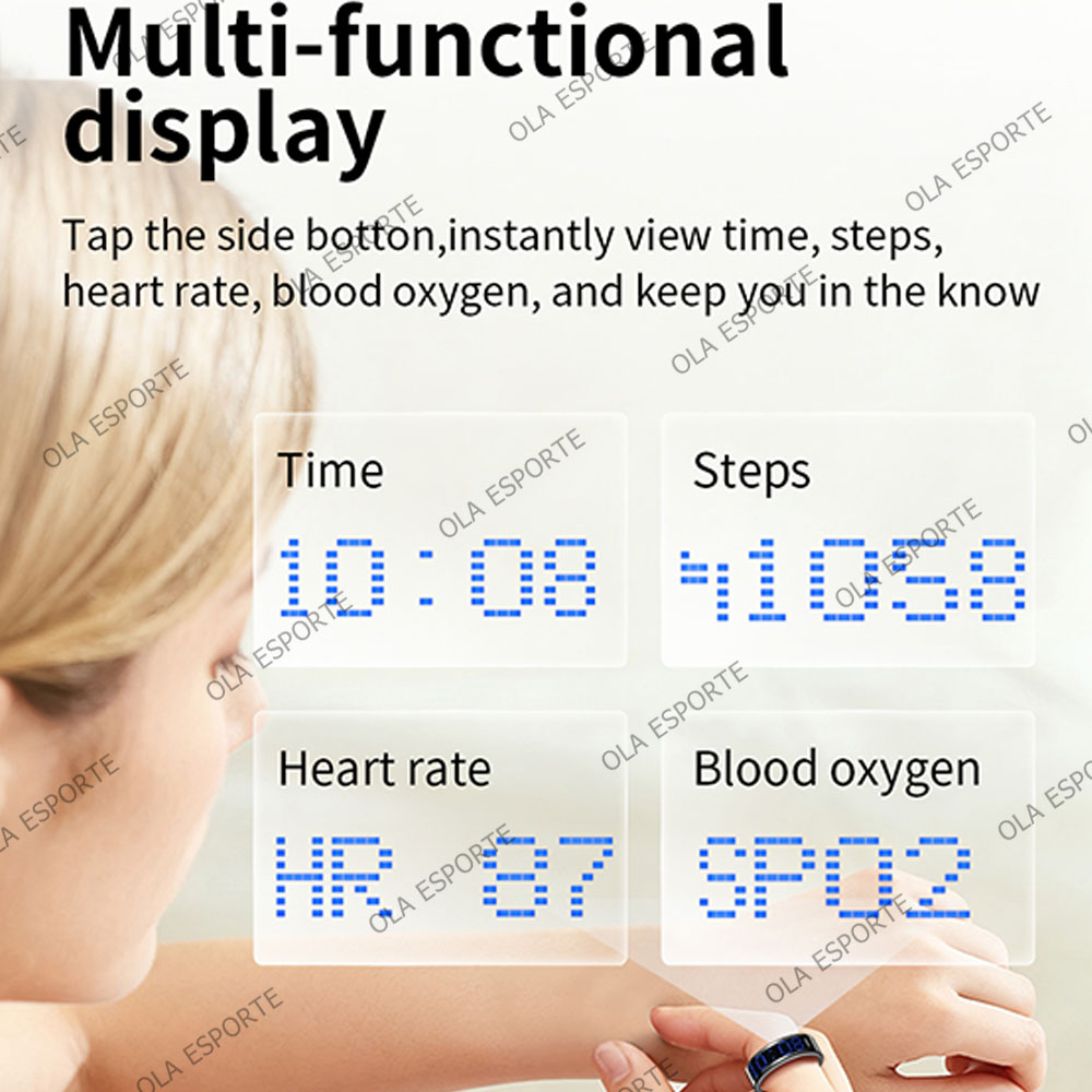 SR16 Smart Ring 3D Display a L - Blood Oxygen Monitor recensione e prezzo