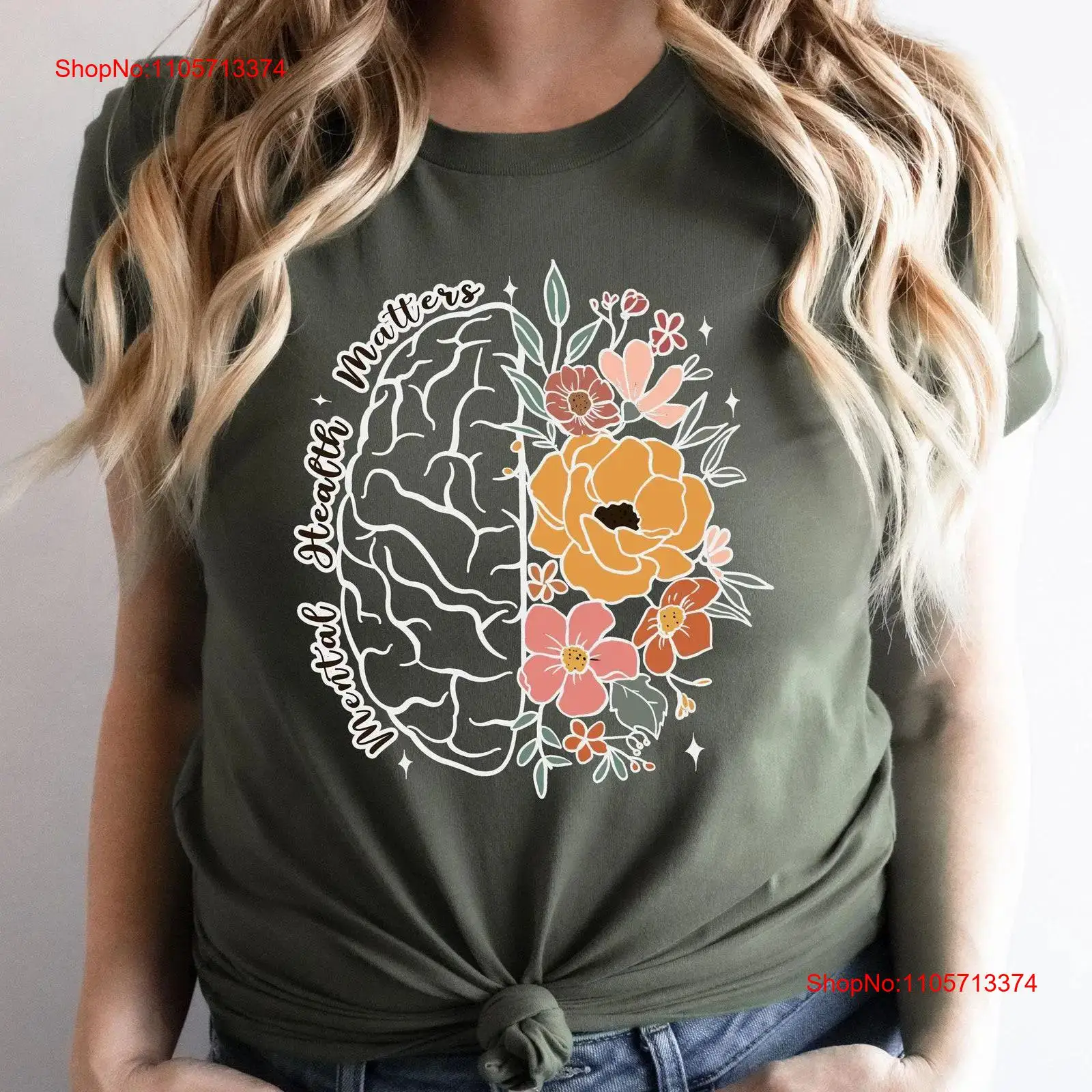 Maglietta Mental Health Matter - Health Wellness Mental Health recensione e prezzo
