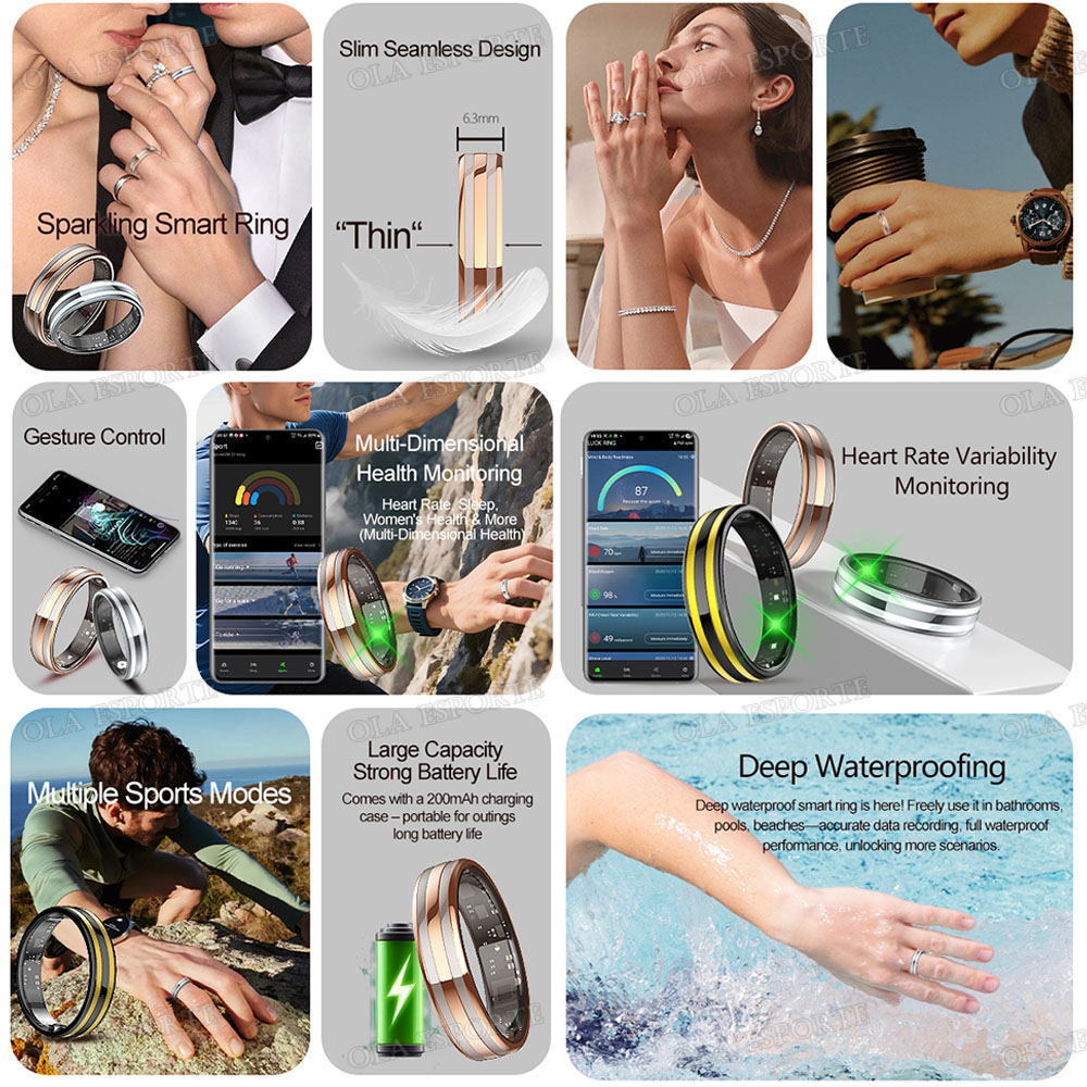 Nuovo Anello Intelligente per  - Blood Oxygen Monitor recensione e prezzo